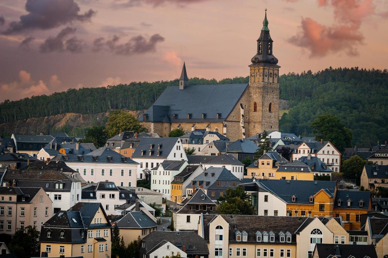 Berghotel Steiger - Erzgebirge Schneeberg  Exteriör bild